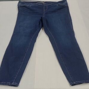 Torrid Blue Lean Jean Jeggings Women's Blue Jeans Size 3T